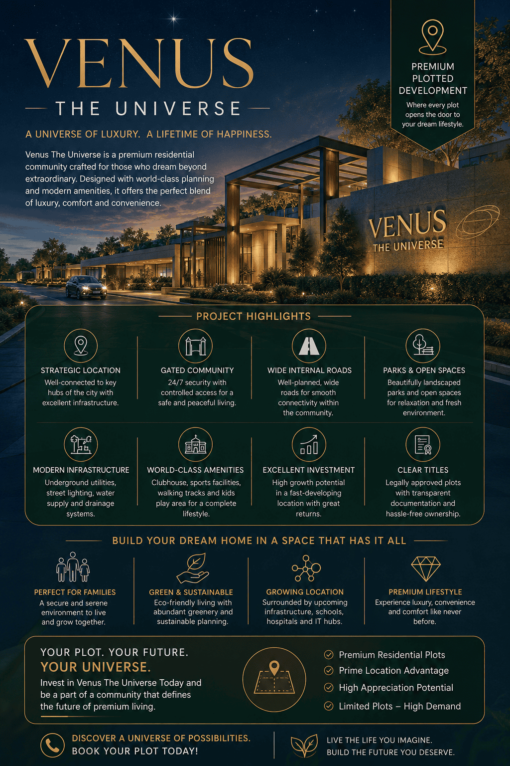 Venus The Universe Banner